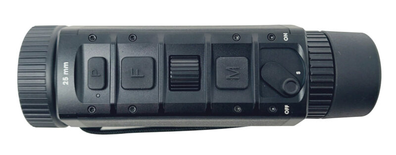 LIEMKE Keiler-25.1 - Wärmebildkamera - Draufsicht_Bedienelemente