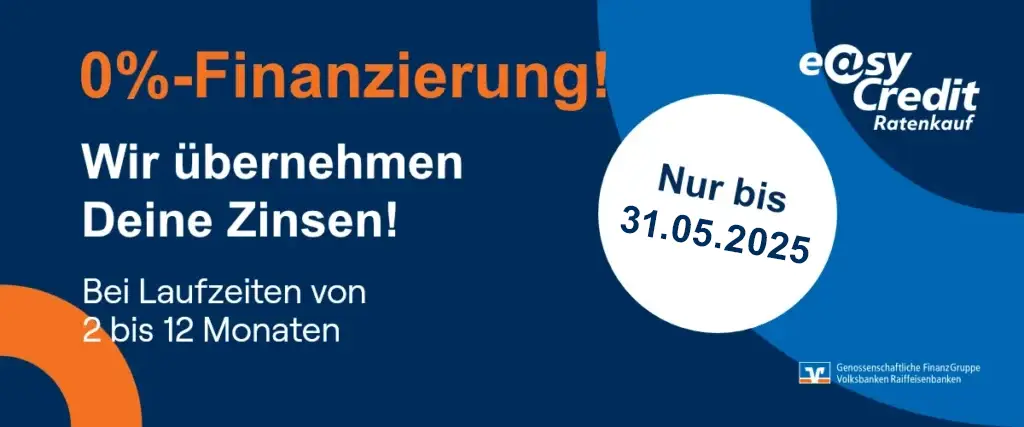 0%-Finanzierung im Mai 2025